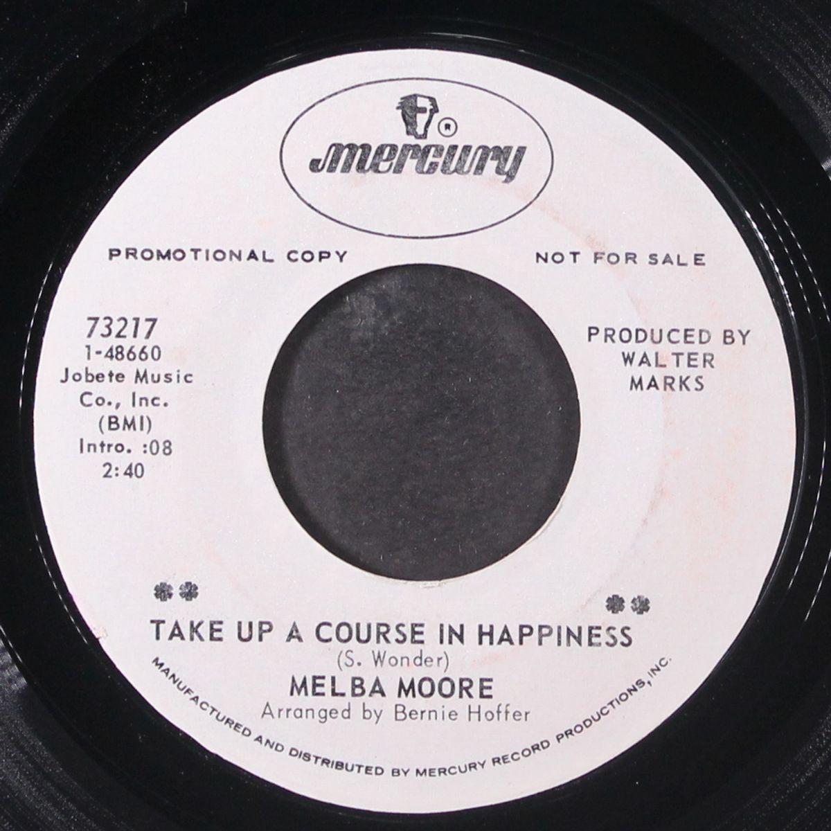 take up a course on happiness / he ain't heavy he's my brother by MELBA MOORE