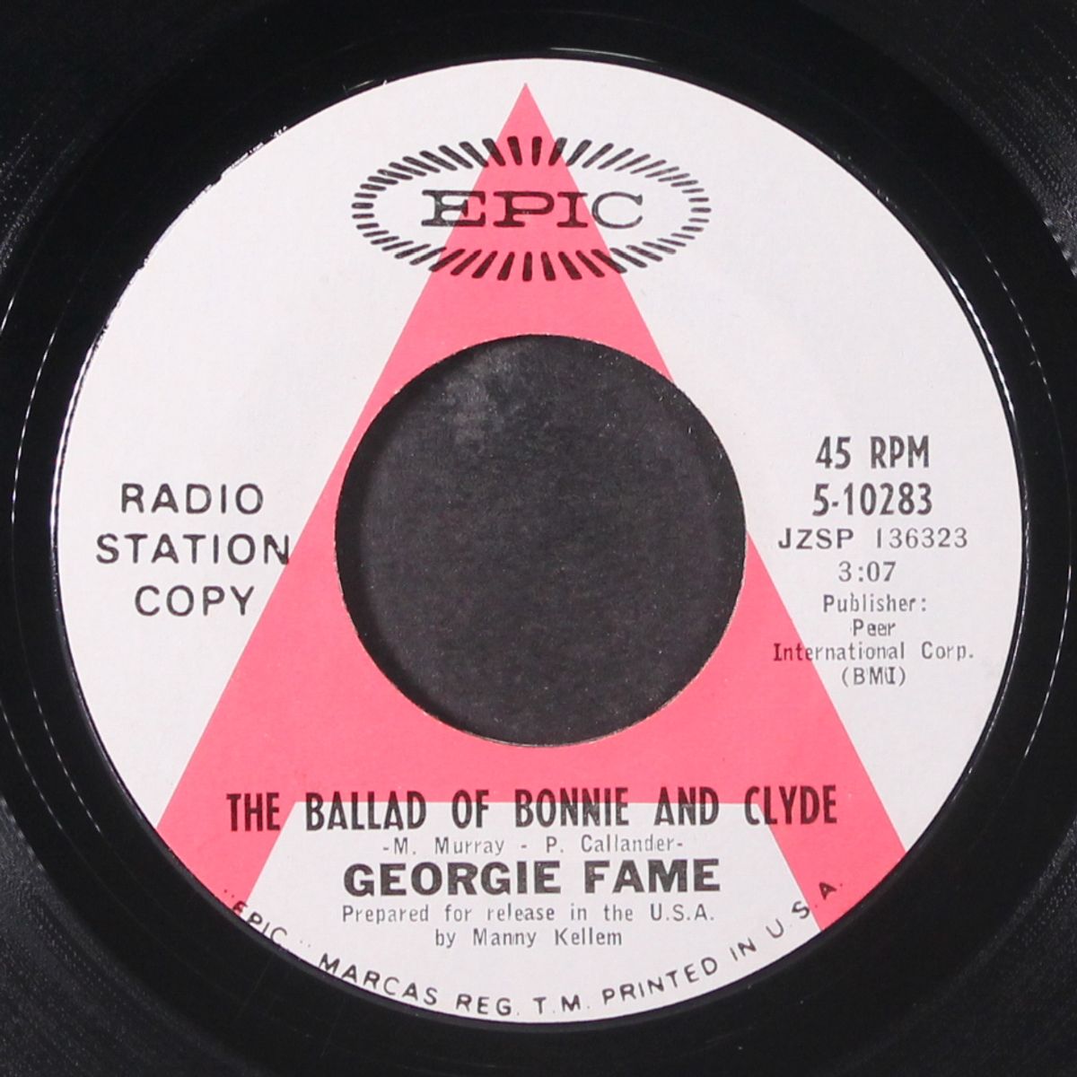 the ballad of bonnie & clyde / beware of the dog by GEORGIE FAME