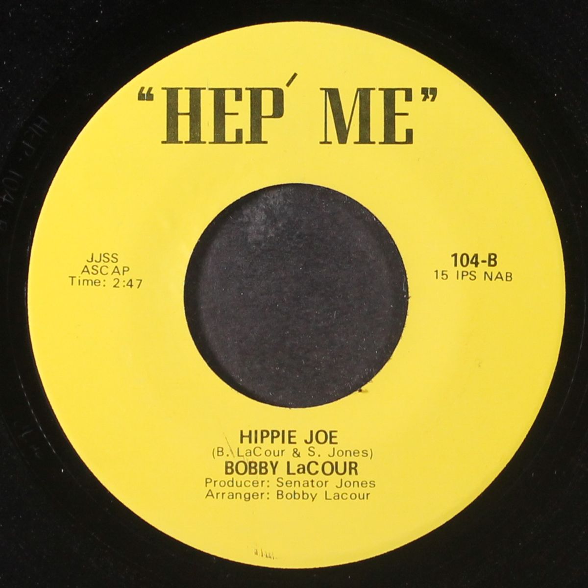 hippie joe / commandments of love by BOBBY LACOUR