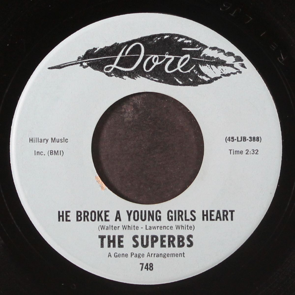 goddess of love / he broke a young girl's heart by SUPERBS