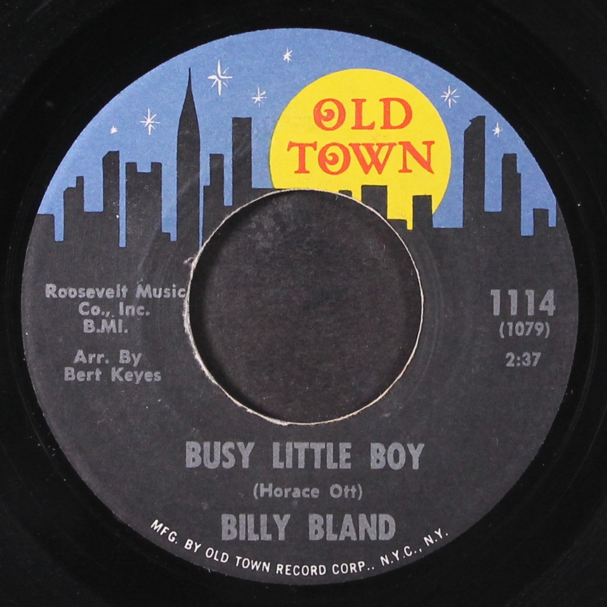 all i wanna do is cry / busy little boy by BILLY BLAND