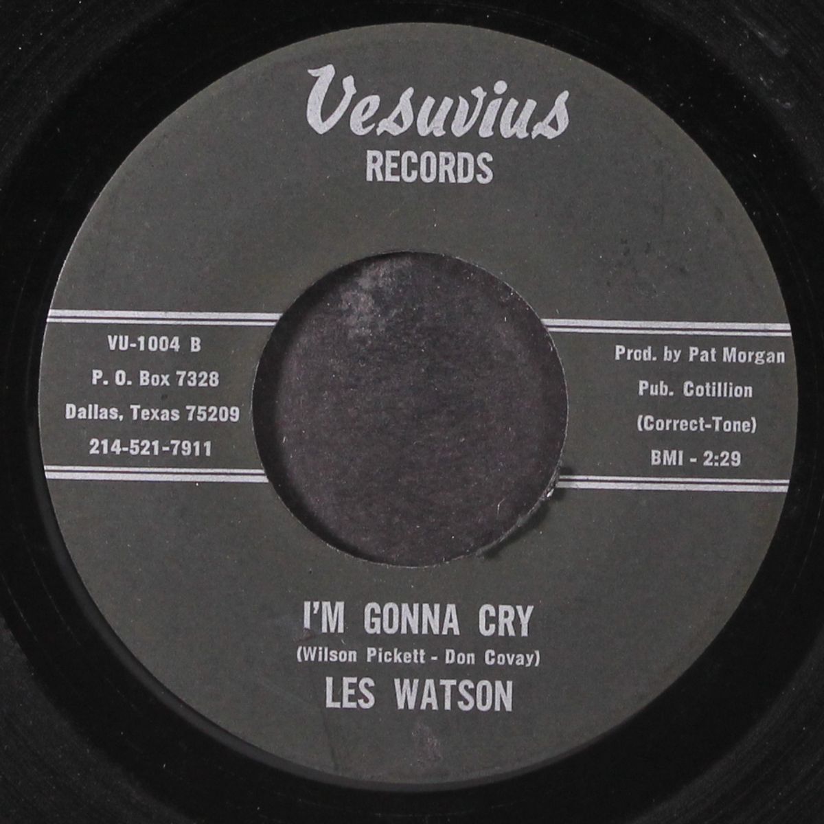 i'm gonna cry / hurt by LES WATSON