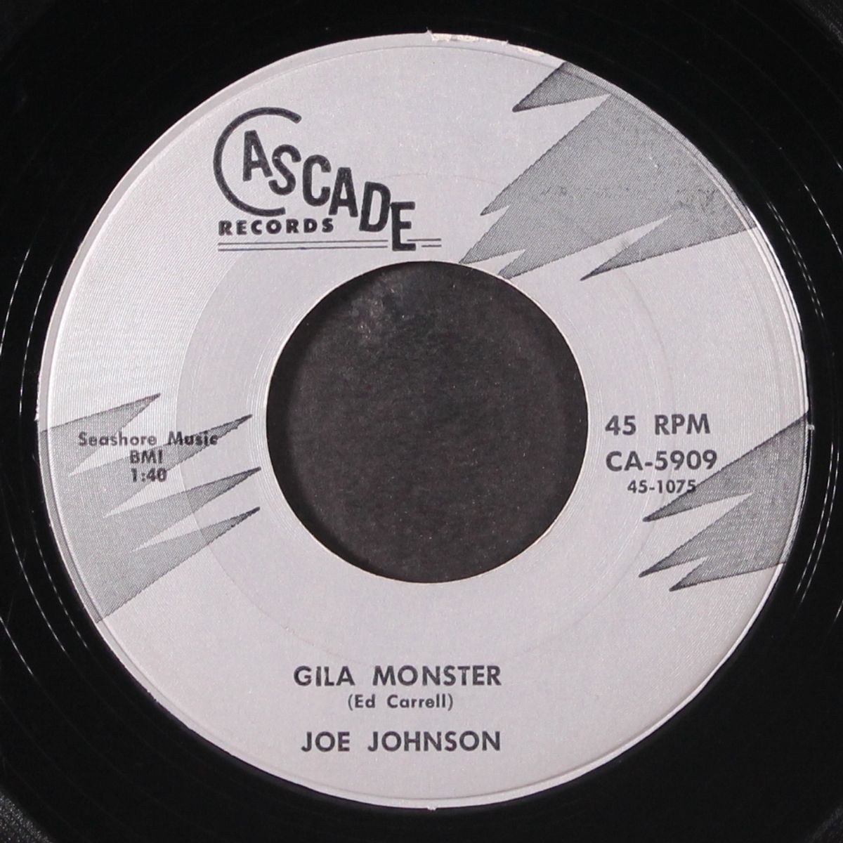 gila monster / cool love by JOE JOHNSON