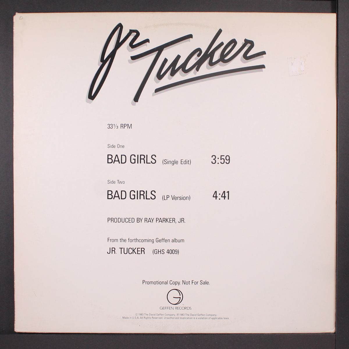 bad girls by JR. TUCKER
