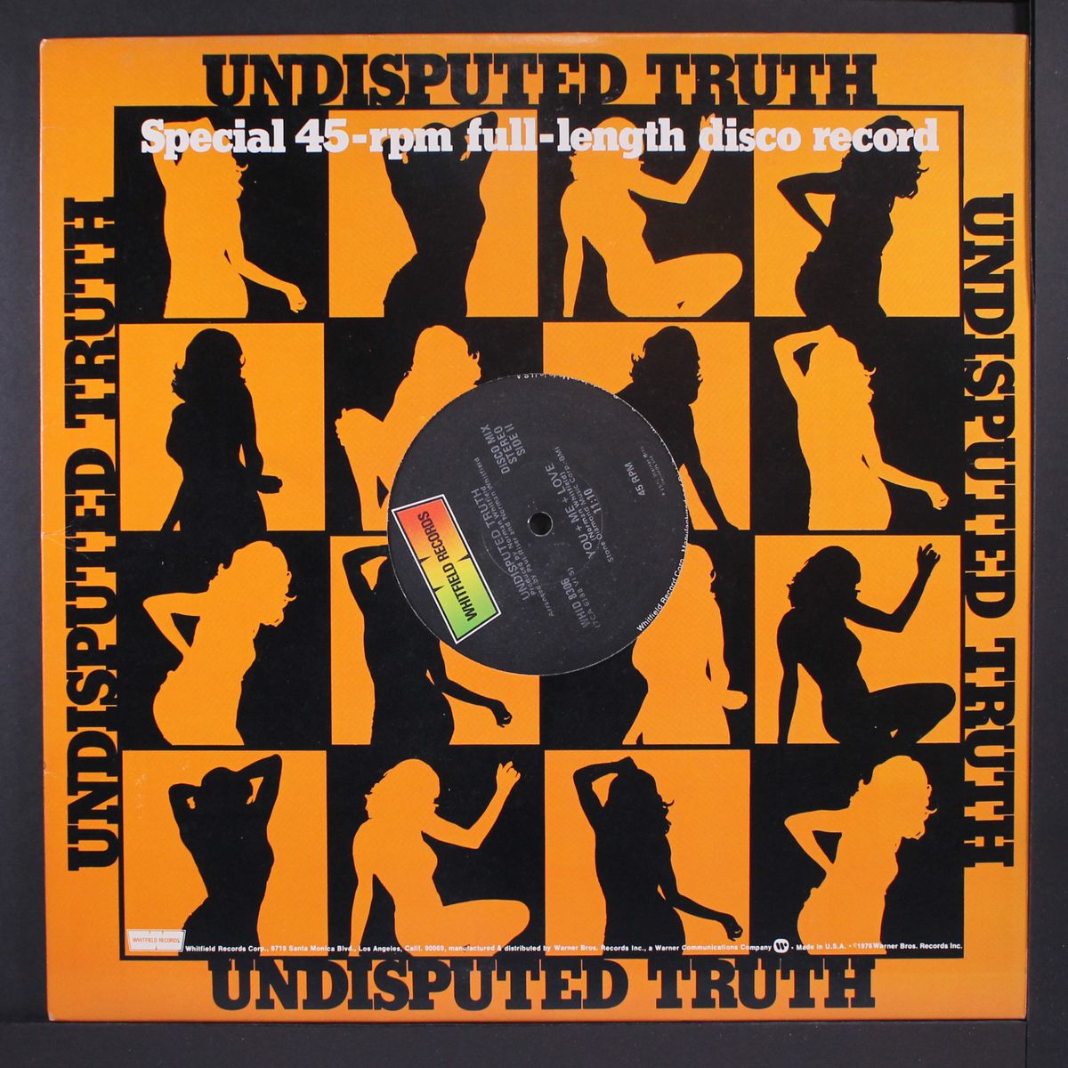 let's go down to the disco / you + me + love by UNDISPUTED TRUTH