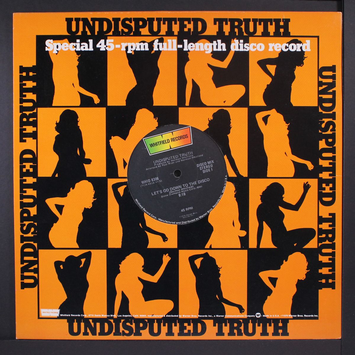 let's go down to the disco / you + me + love by UNDISPUTED TRUTH