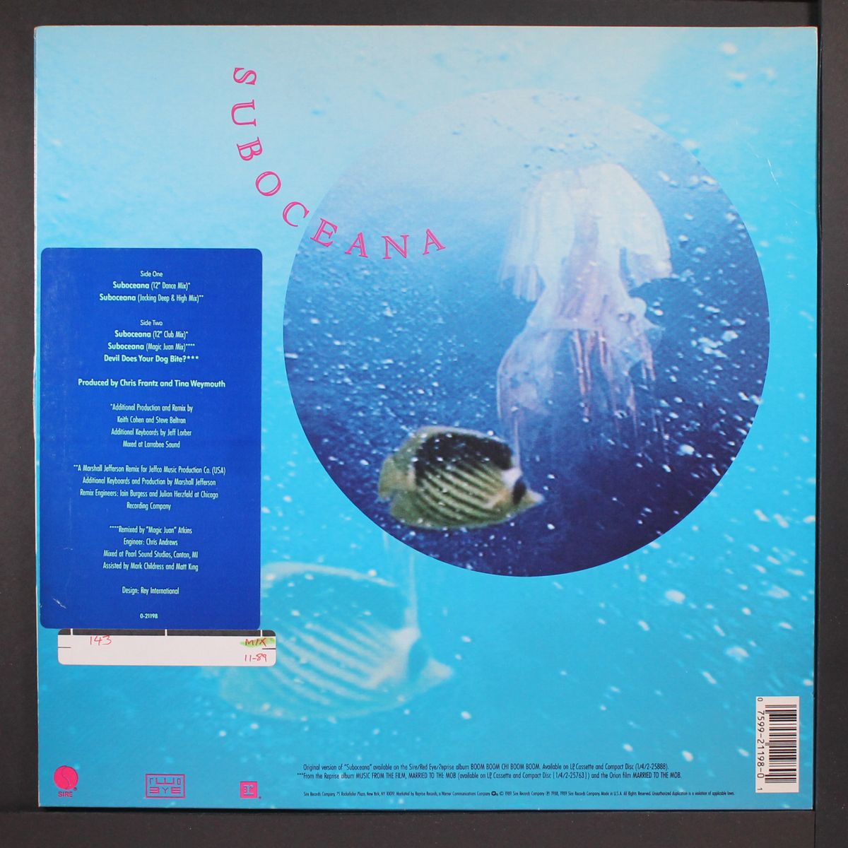 suboceana by TOM TOM CLUB