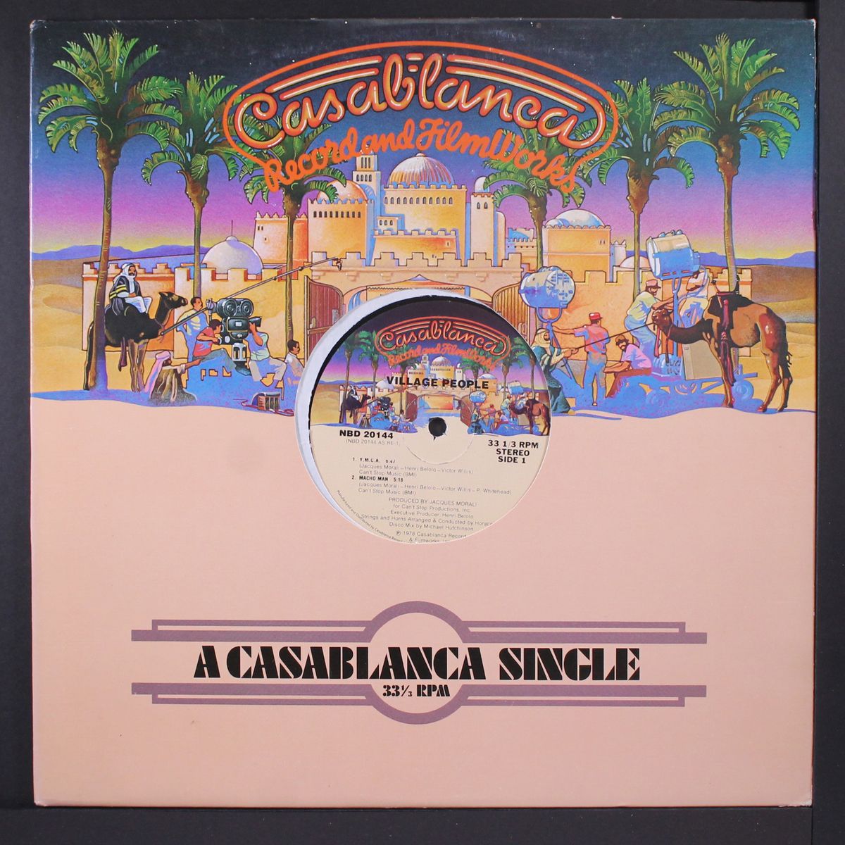 y.m.c.a. / macho man - blank flip by VILLAGE PEOPLE
