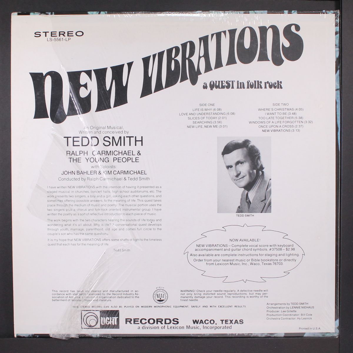 new vibrations by TEDD SMITH
