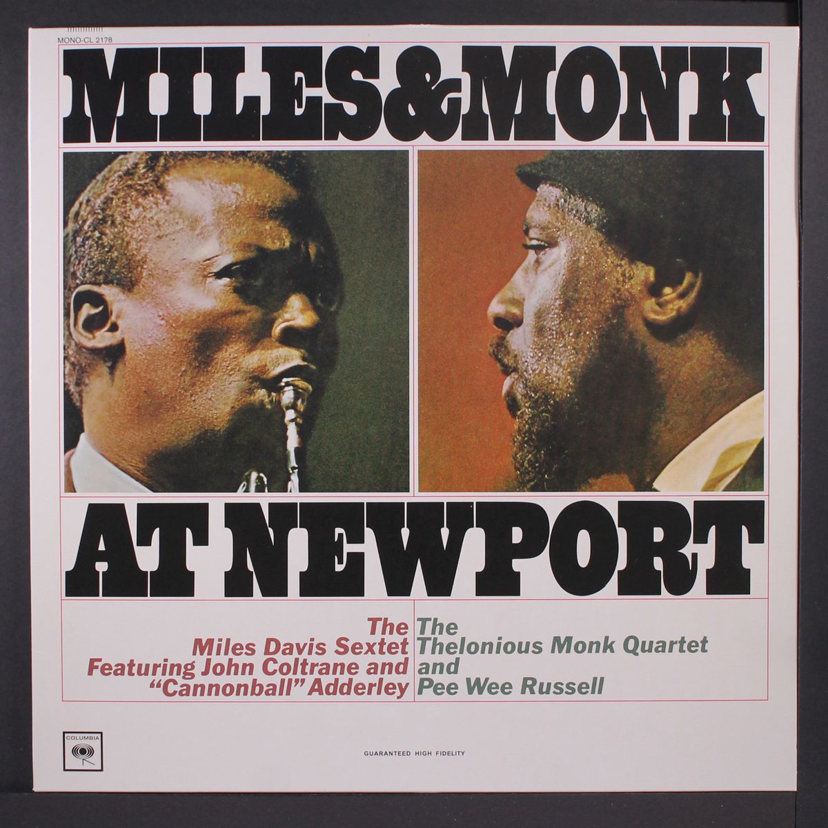 miles & monk at newport by MILES DAVIS & THELONIOUS MONK