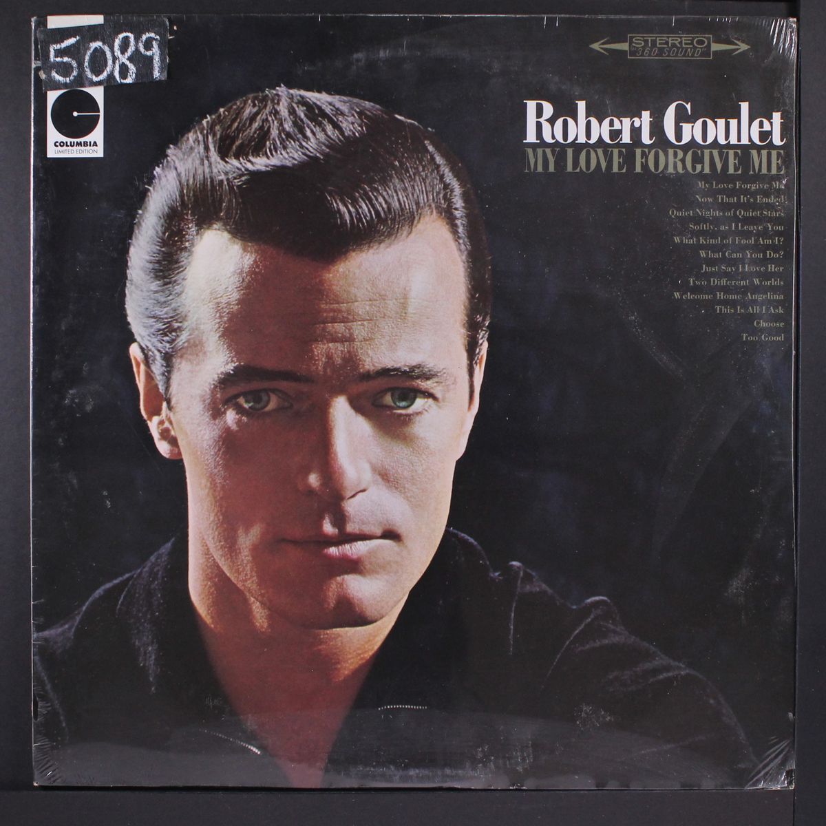 my love forgive me by ROBERT GOULET
