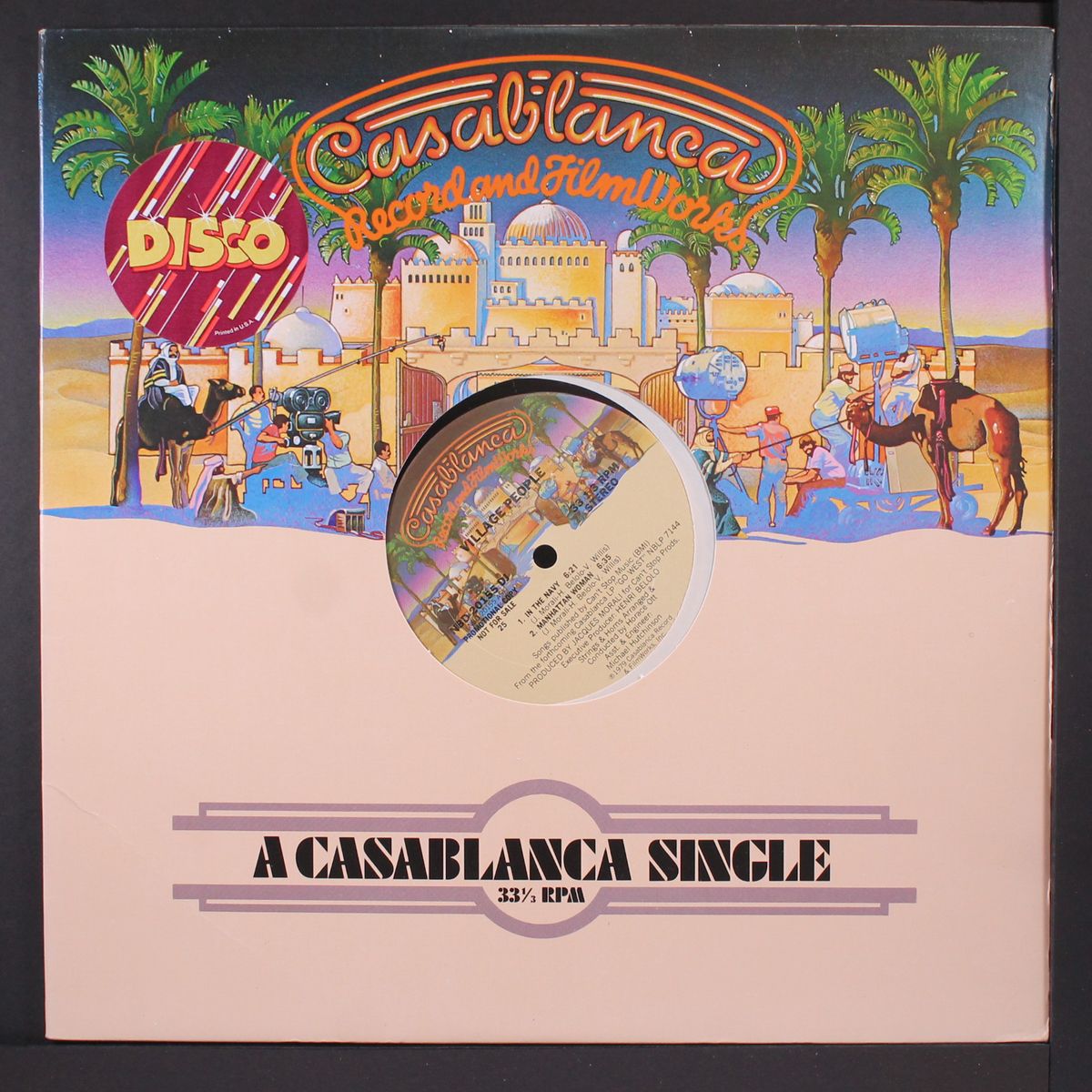 in the navy / manhattan woman / blank by VILLAGE PEOPLE