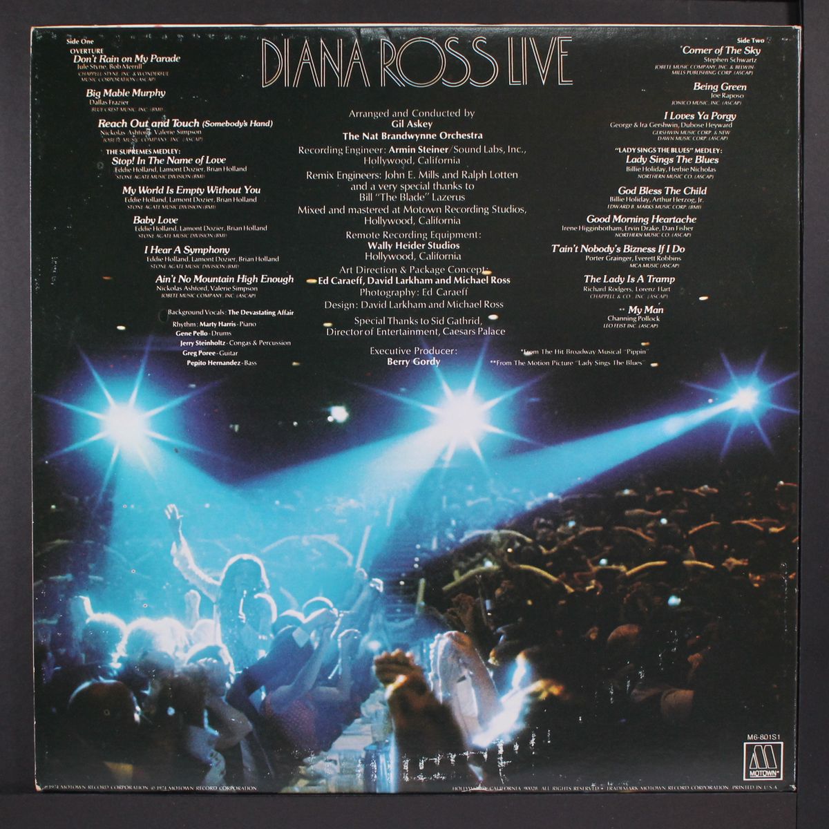 live at caesar's palace by DIANA ROSS