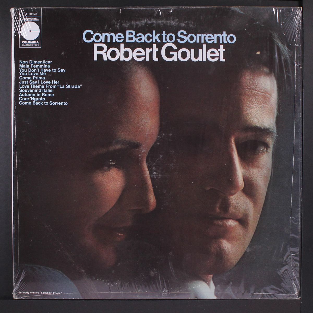 come back to sorrento by ROBERT GOULET