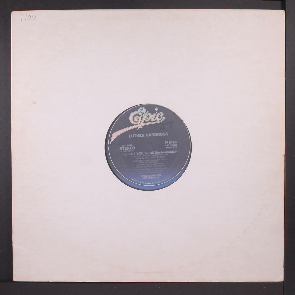 i'll let you slide / instro by LUTHER VANDROSS