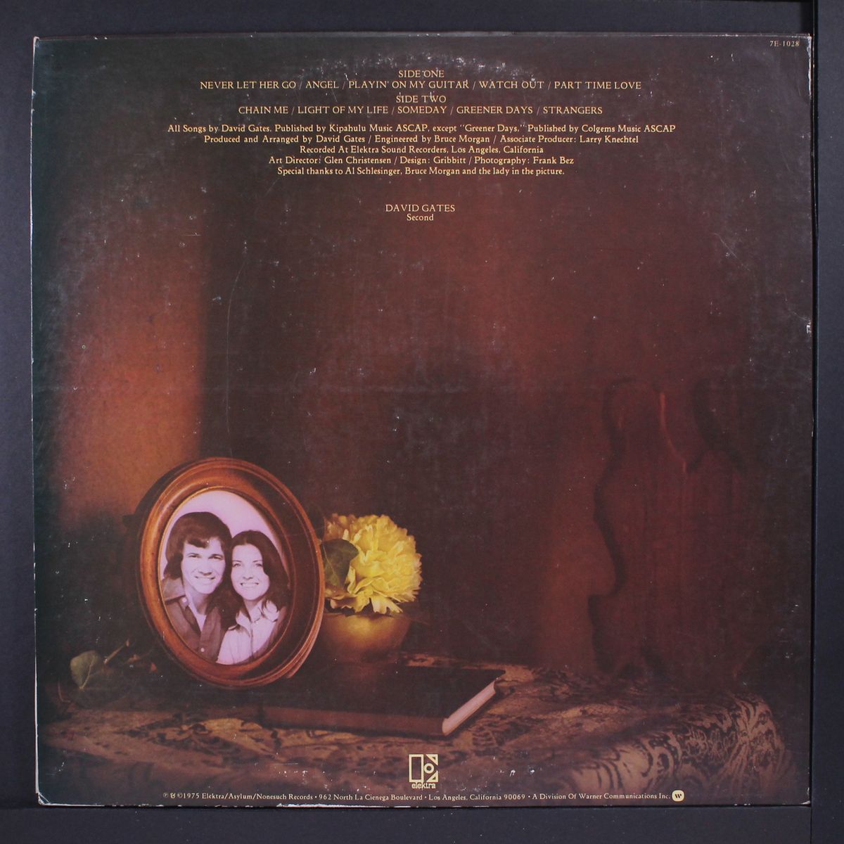 never let her go by DAVID GATES