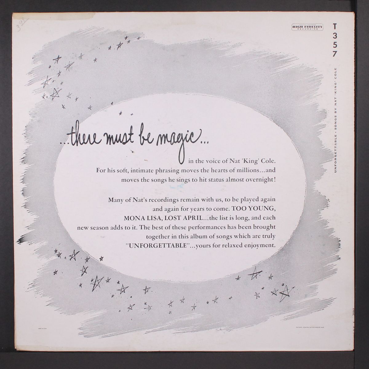 unforgettable by NAT KING COLE