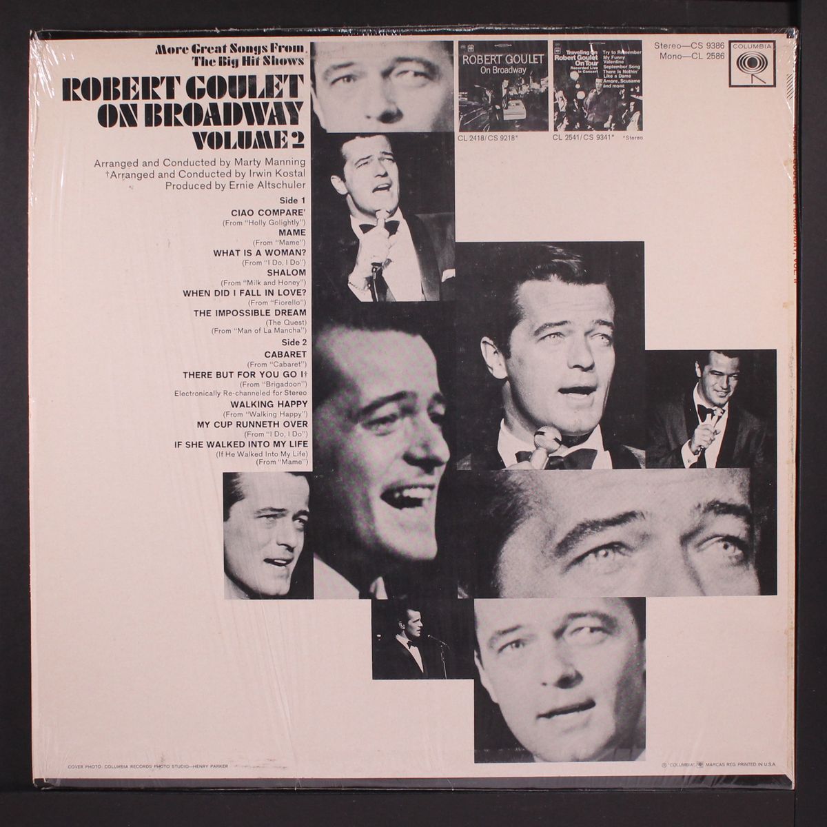 on broadway, vol 2 by ROBERT GOULET