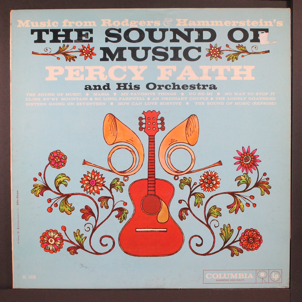 the sound of music by PERCY FAITH