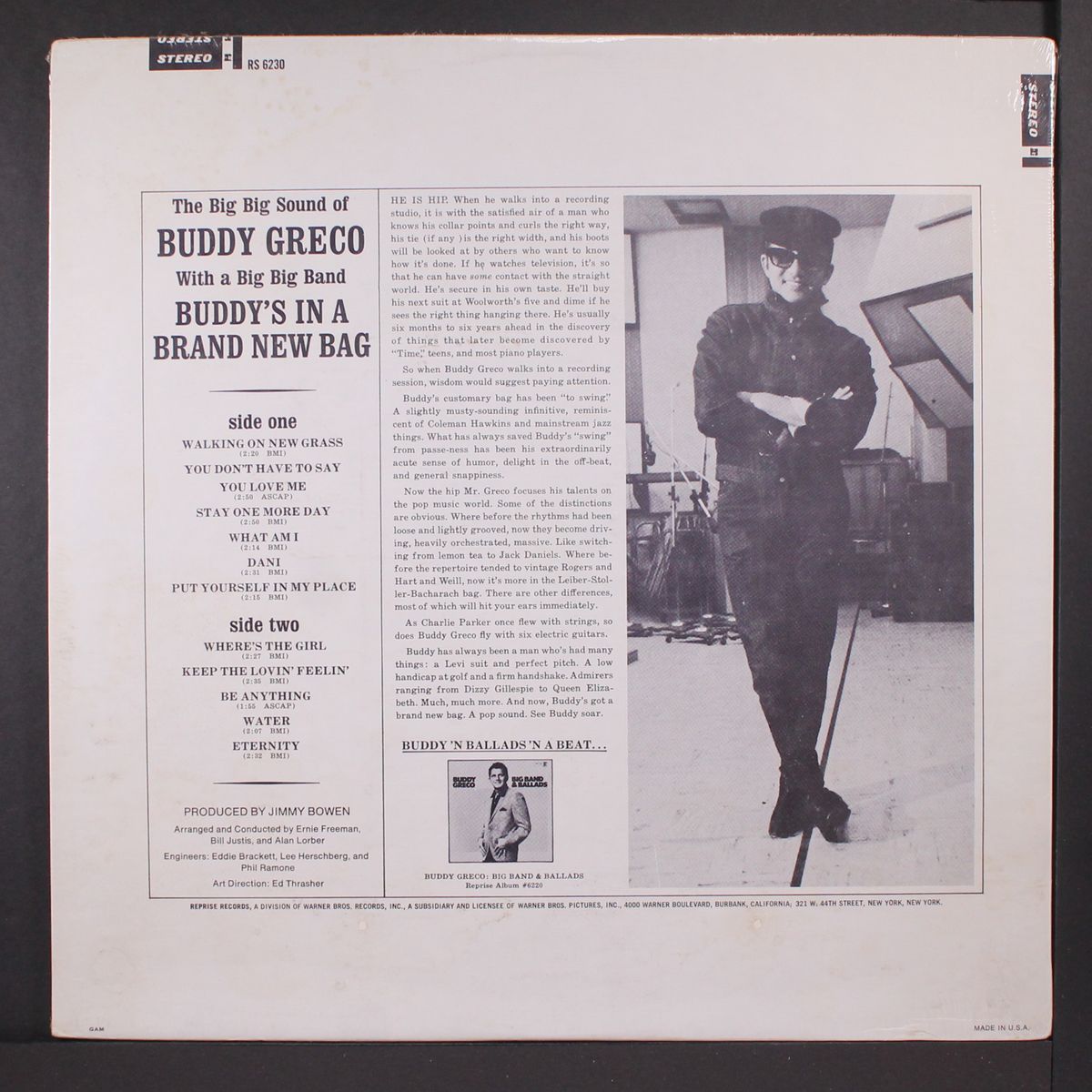 buddy's in a brand new bag by BUDDY GRECO