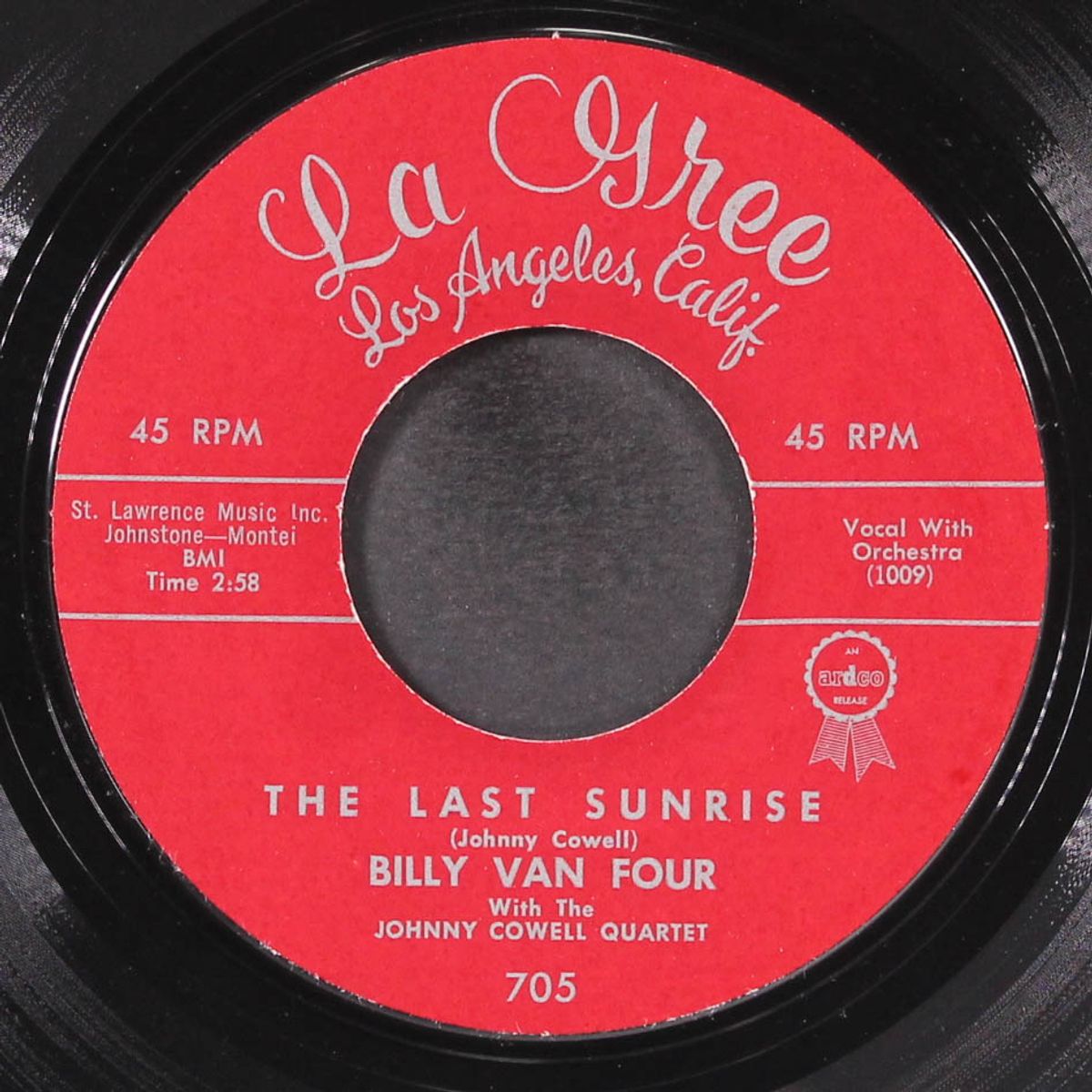i miss you / the last sunrise by BILLY VAN FOUR