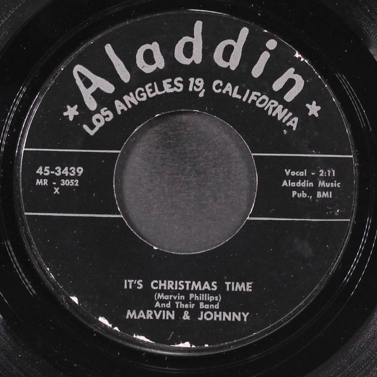 it's christmas time / valley of love by MARVIN & JOHNNY