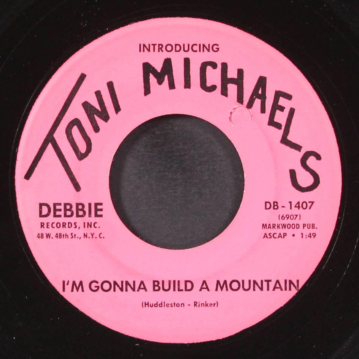i'm gonna build me a mountain / let it rain by TONI MICHAELS