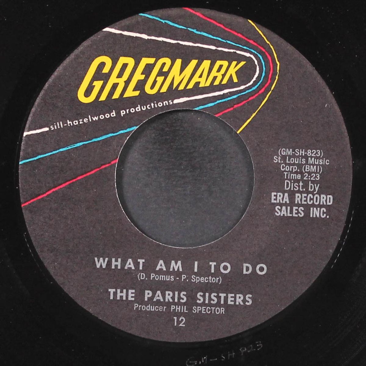 let me be the one / what am i to do by PARIS SISTERS