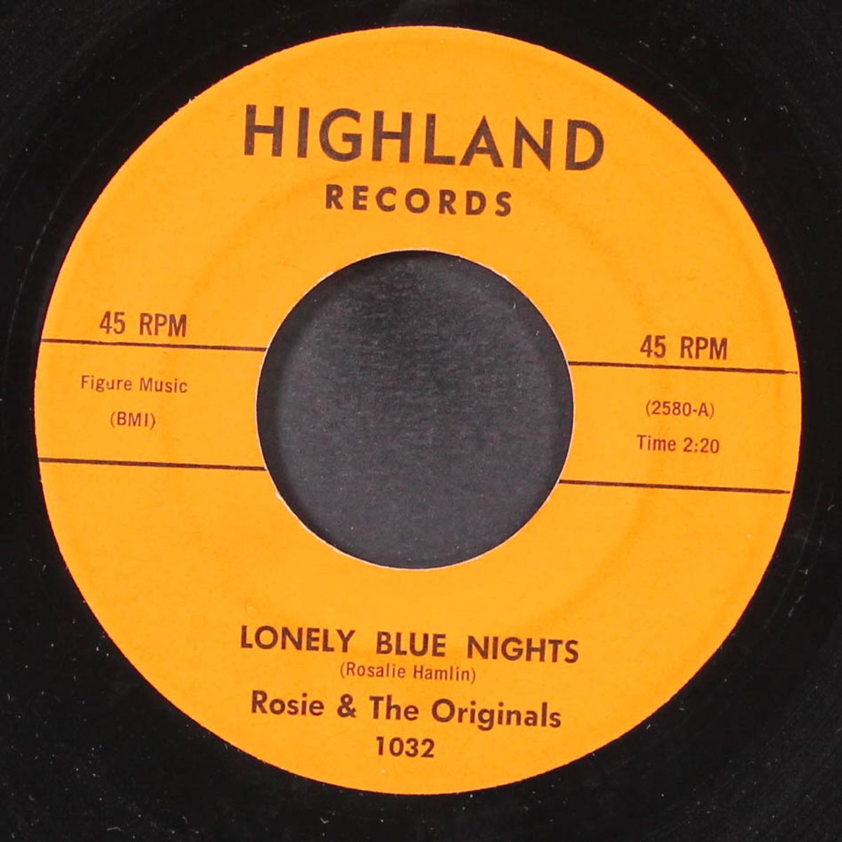 lonely blue nights / we'll have a chance by ROSIE & ORIGINALS