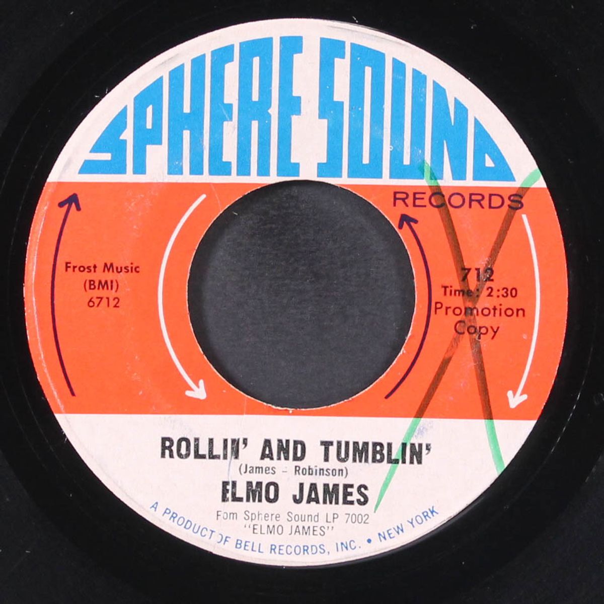 dust my broom / rollin' and tumblin' by ELMO JAMES