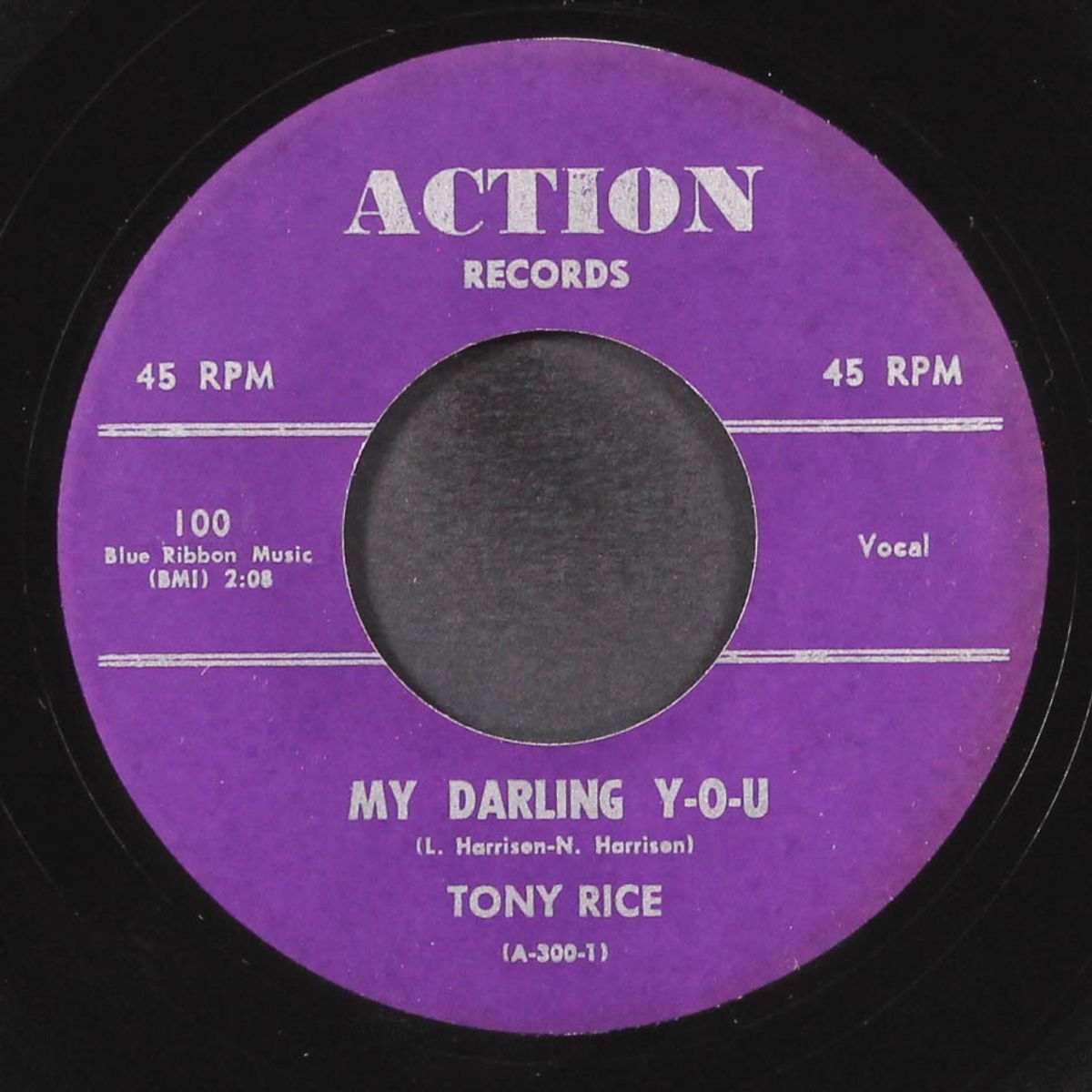 i thank you baby / my darling y-o-u by TONY RICE