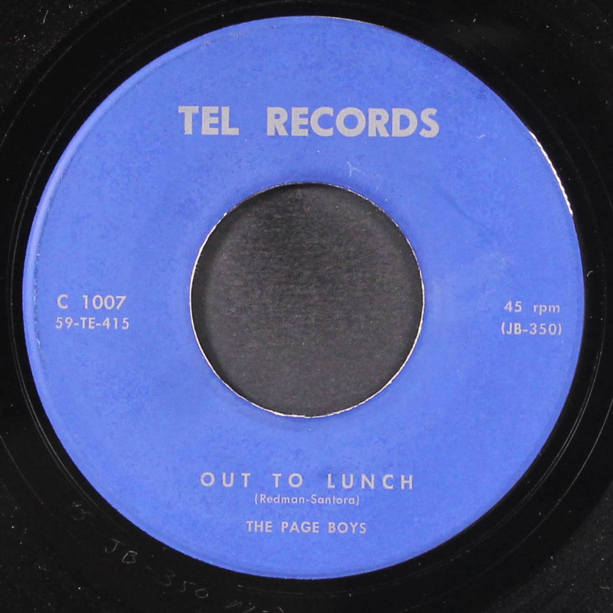 out to lunch / hey now baby by PAGE BOYS