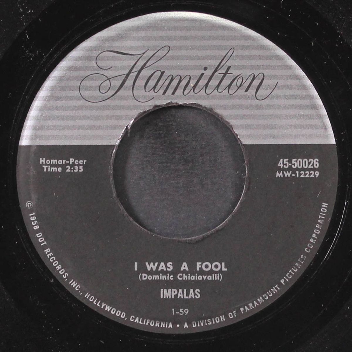 i was a fool / first date by IMPALAS