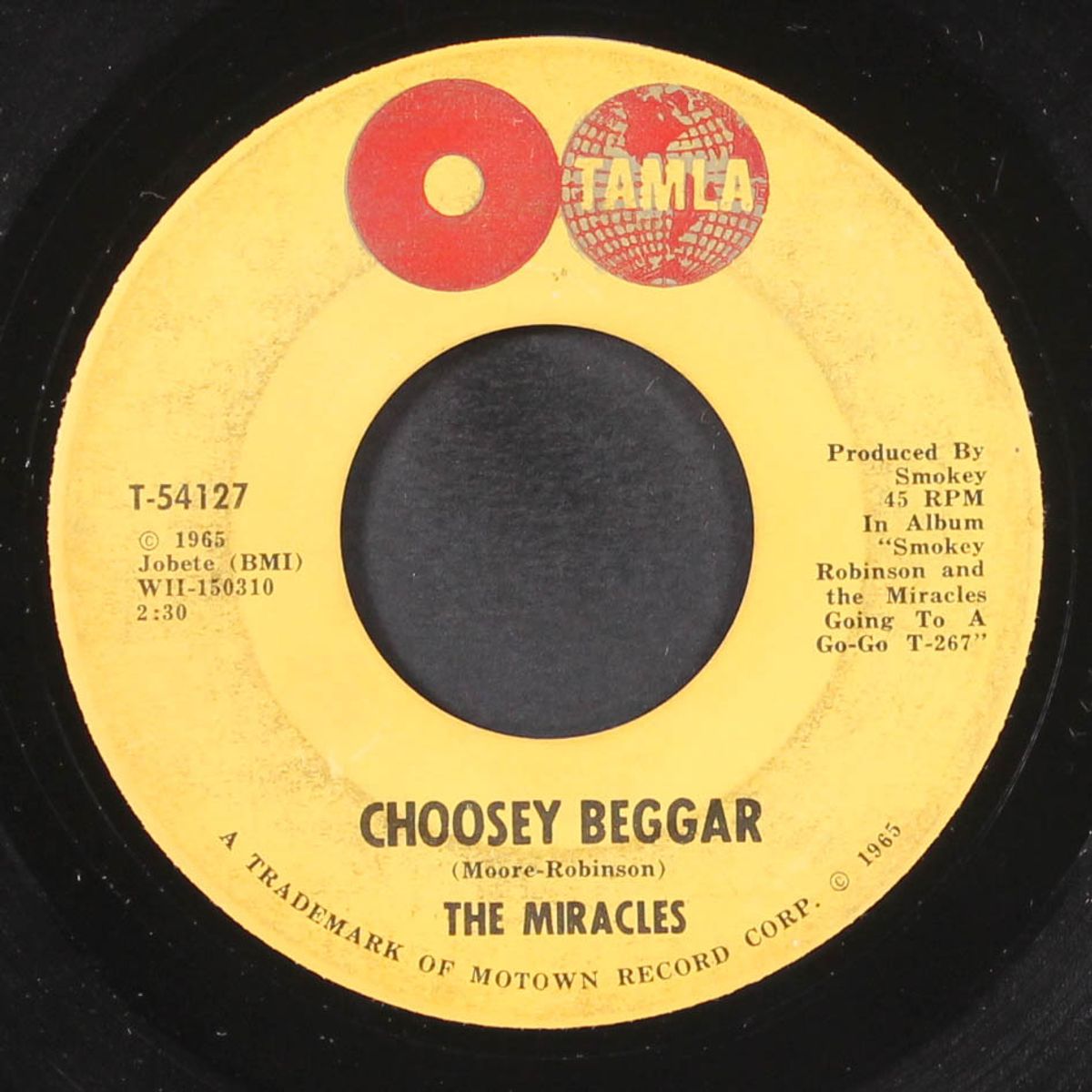 going to a go-go / choosey beggar by MIRACLES