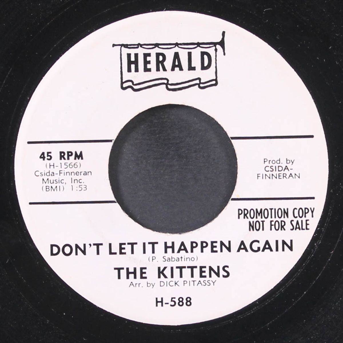 don't let it happen again / nothin' by KITTENS