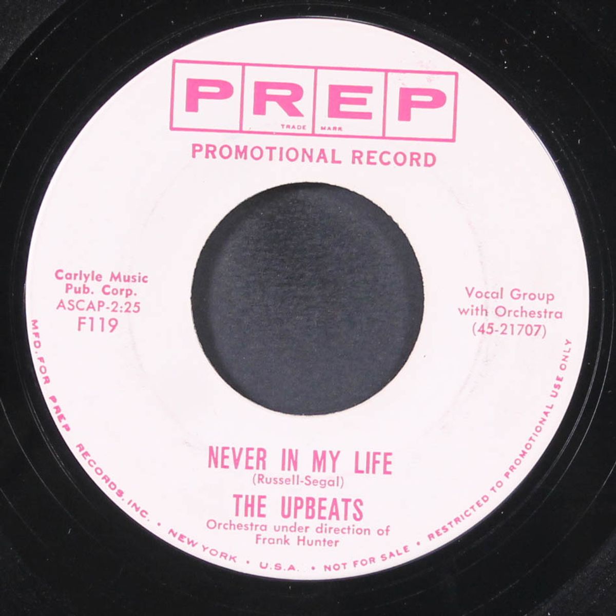 never in my life / i don't know by UPBEATS