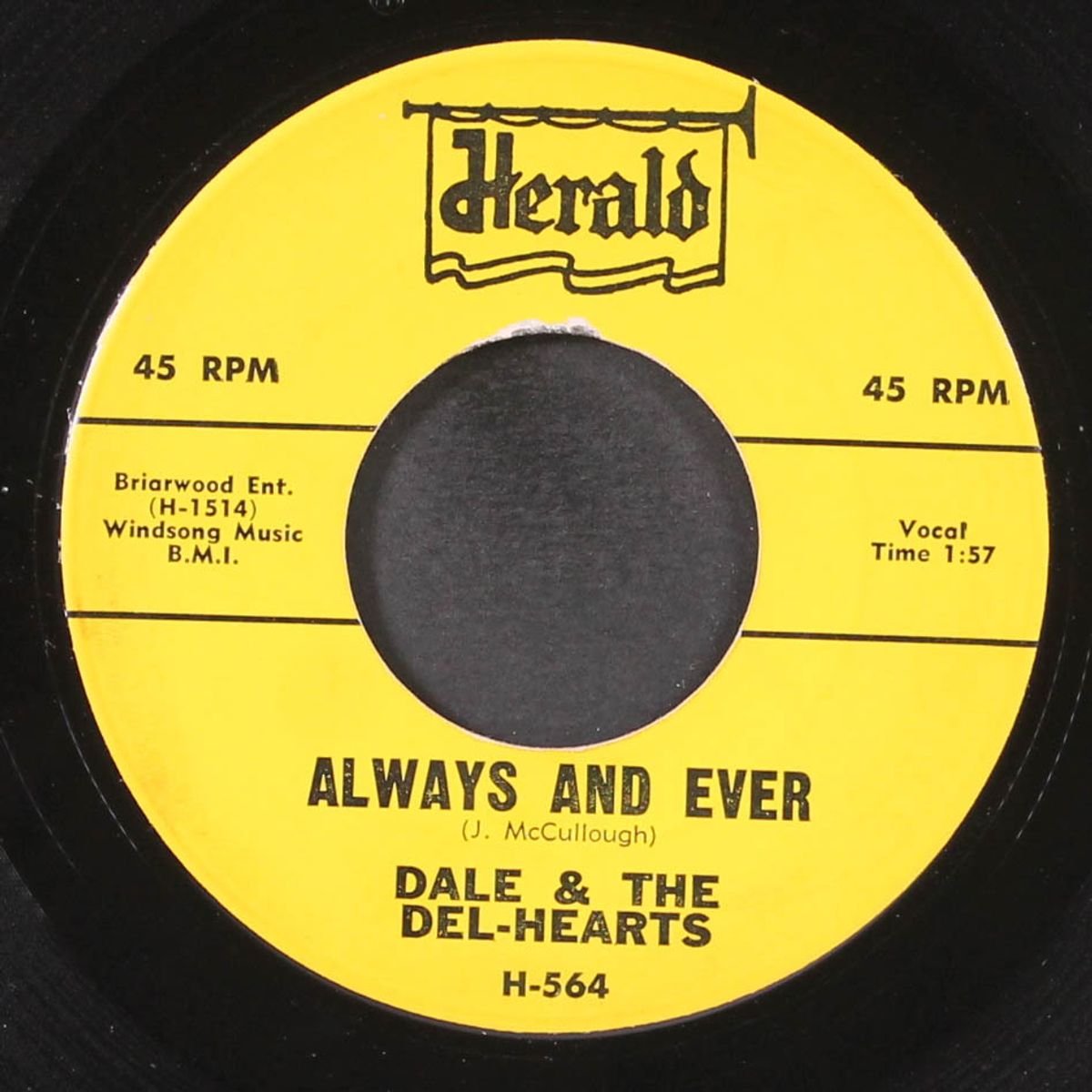i've waited so long / always and ever by DALE & DEL-HEARTS