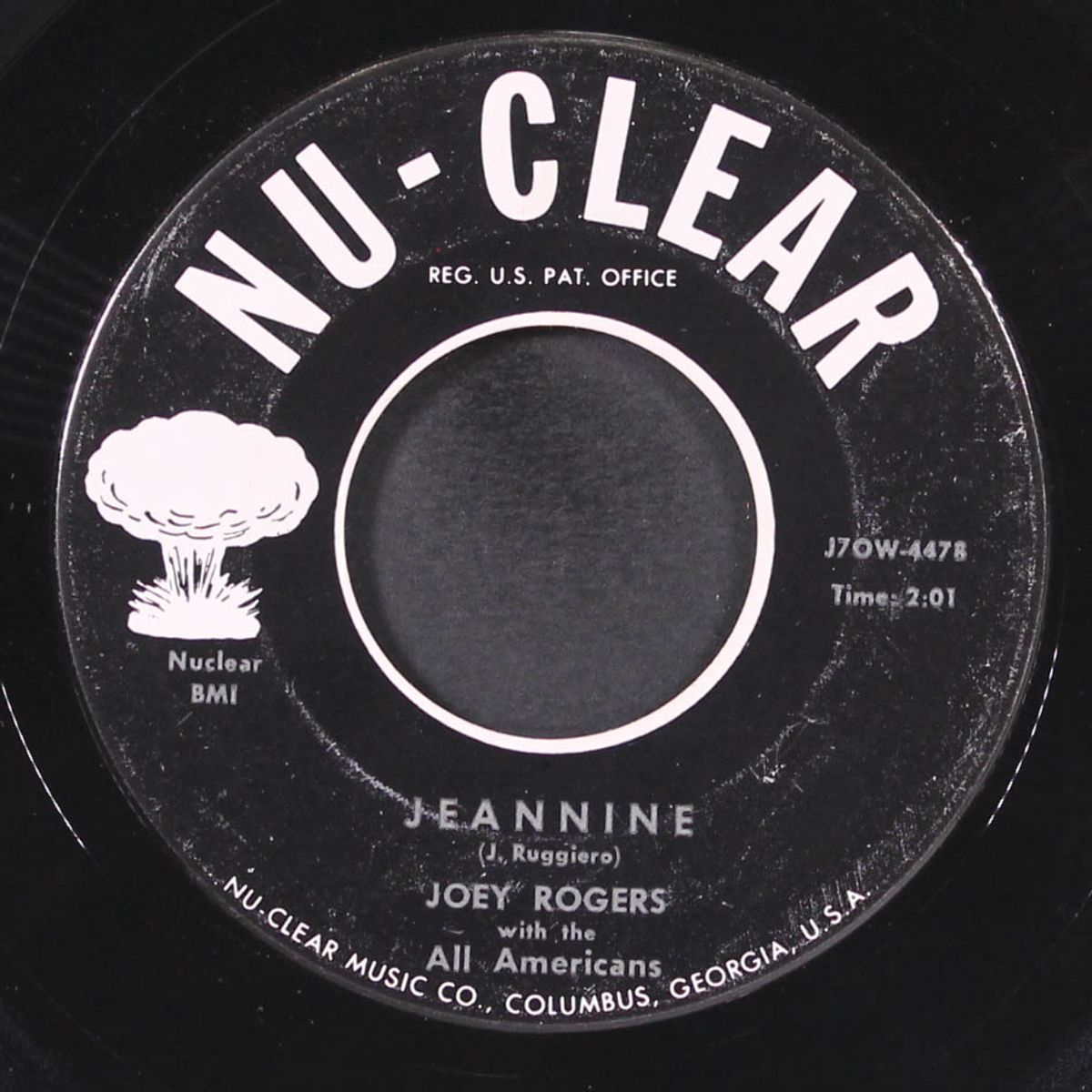 jeannine / they didn't believe me by JOEY ROGERS