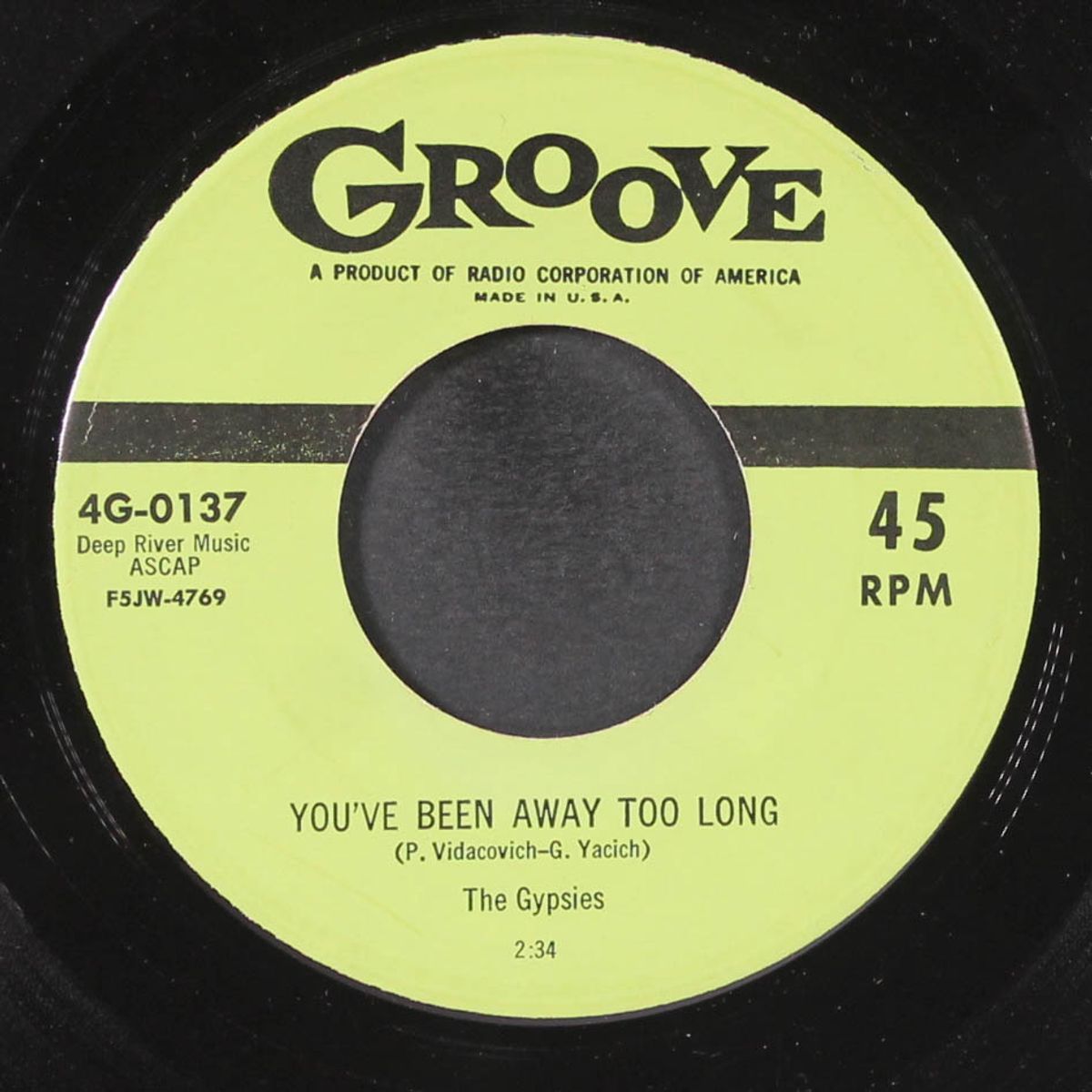 rockin pretty baby / you've been away too long by GYPSIES