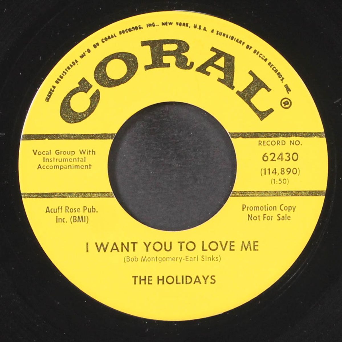 love and learn / i want you to love me by HOLIDAYS