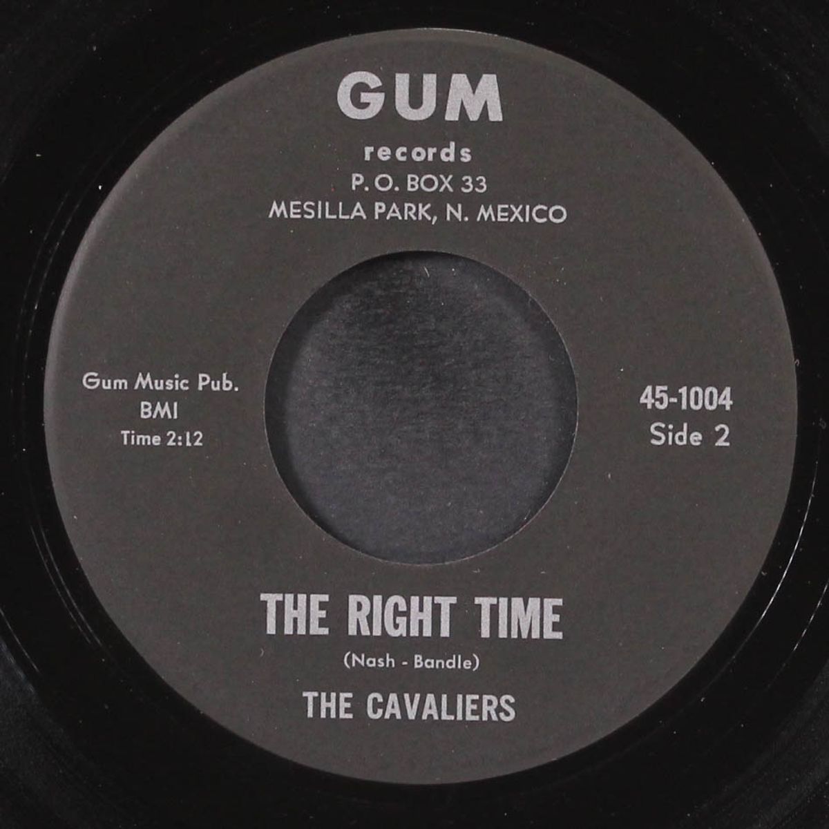 the right time / the quiver by CAVALIERS