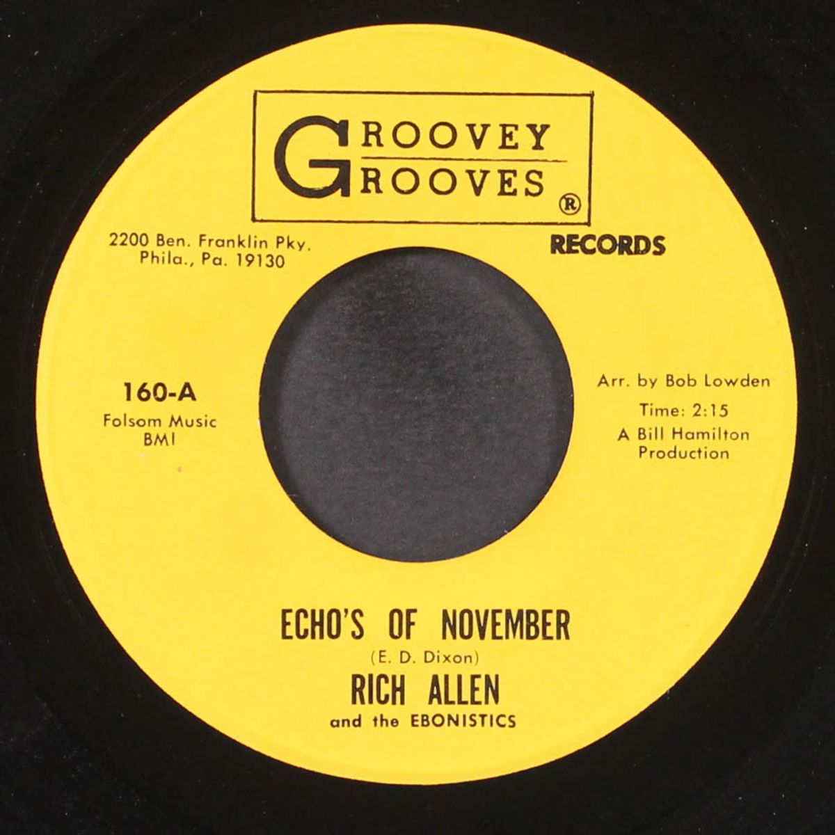 echoes of november / fanarri by RICH ALLEN & EBONISTICS