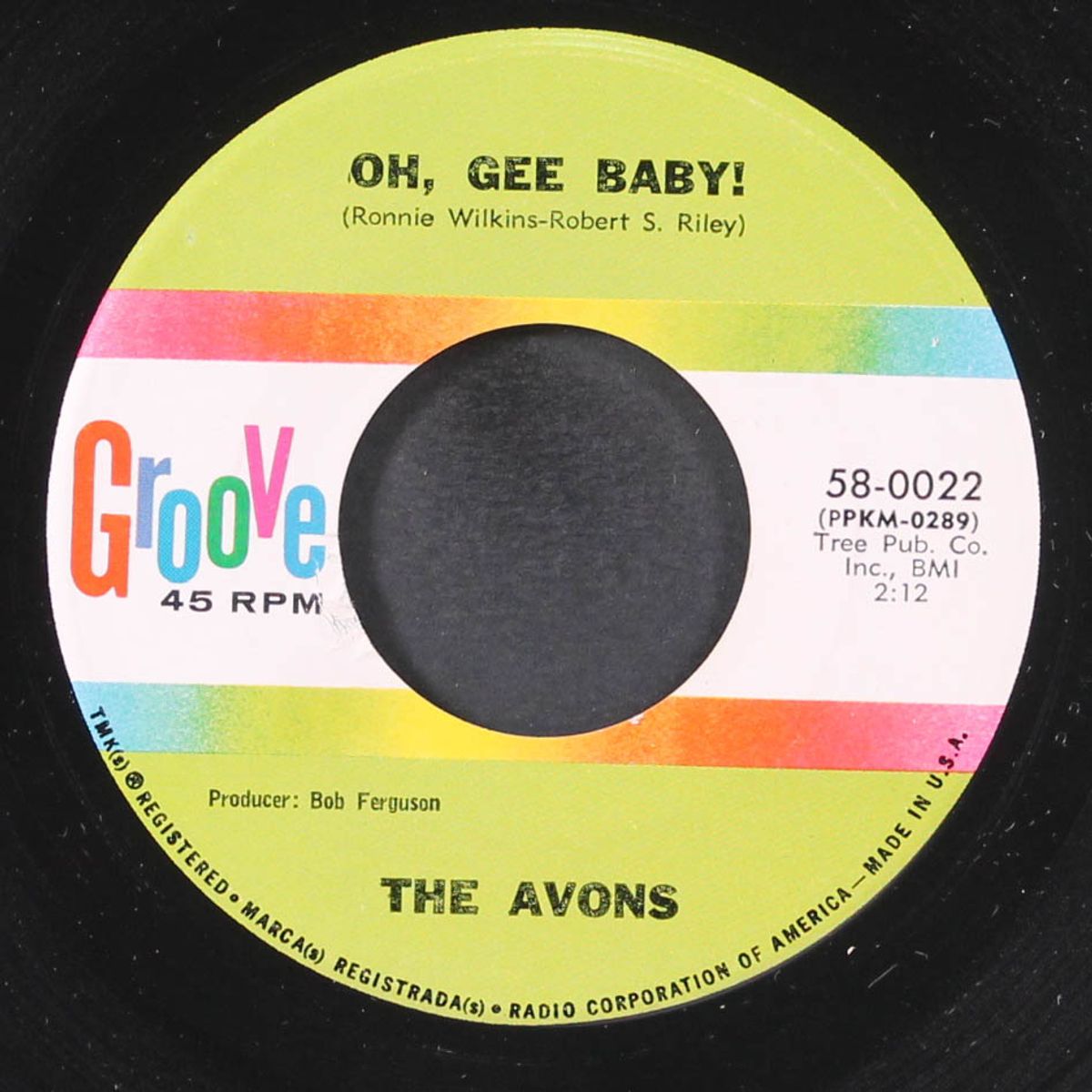 push a little harder / oh, gee baby! by AVONS