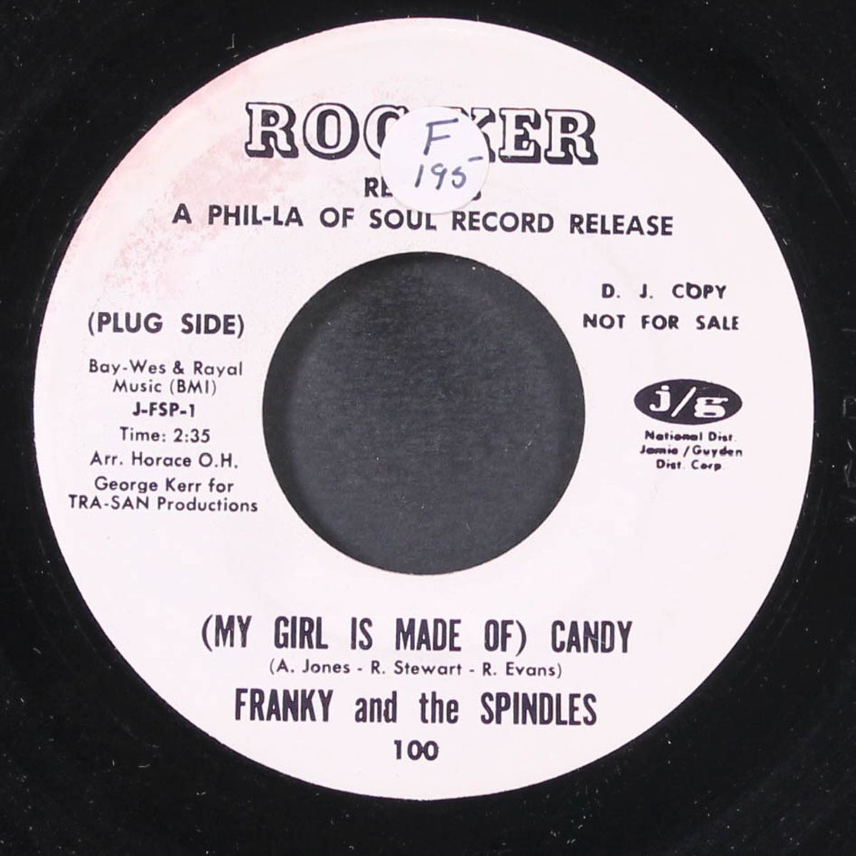 my letter to you / (my girl is made of candy) by FRANKY & SPINDLES