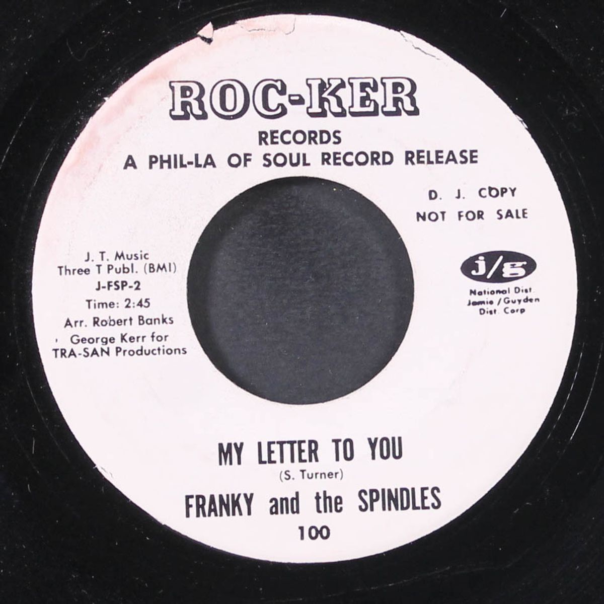 my letter to you / (my girl is made of candy) by FRANKY & SPINDLES