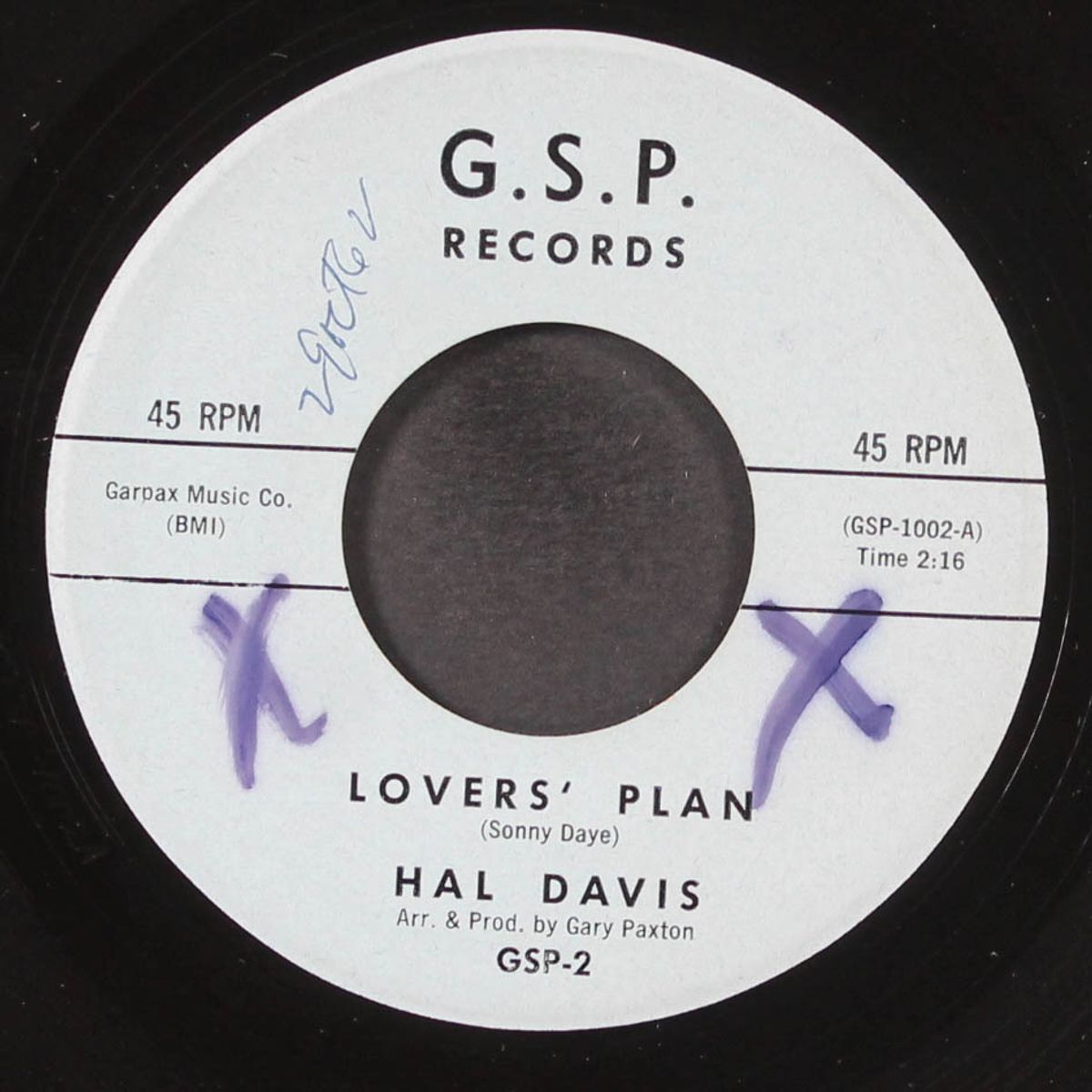 i don't know / lover's plan by HAL DAVIS & GROUP