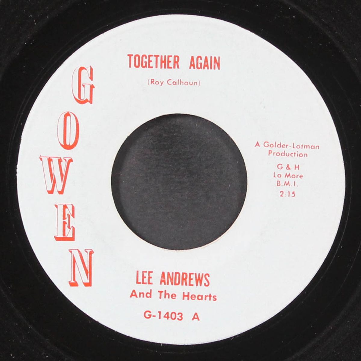 together again / my lonely room by LEE ANDREWS & HEARTS