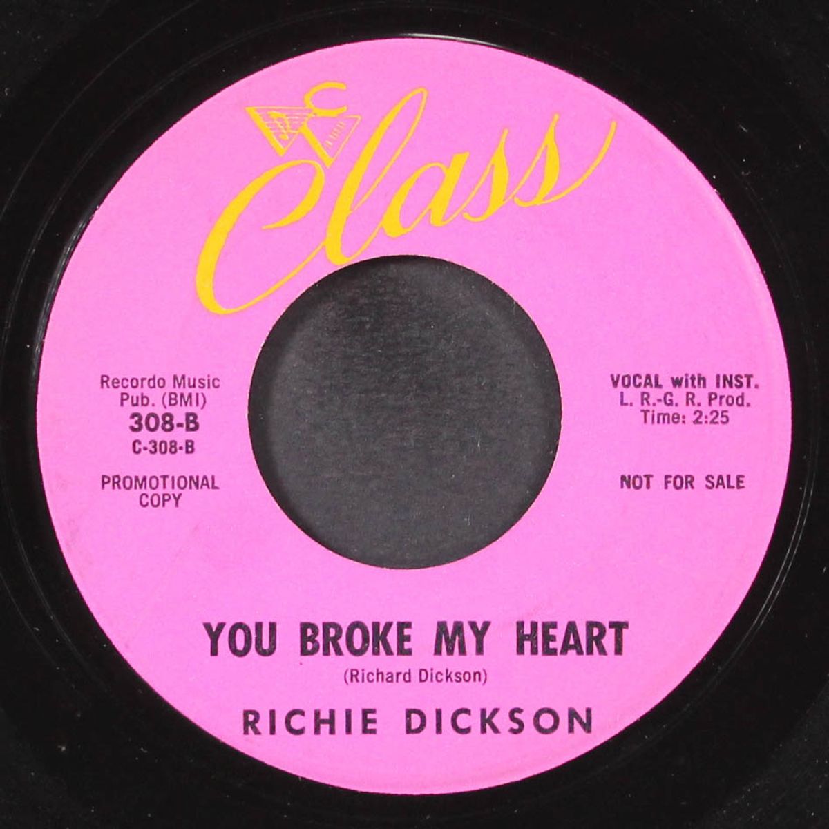 you broke my heart / moonlight and roses by RICHIE DICKSON