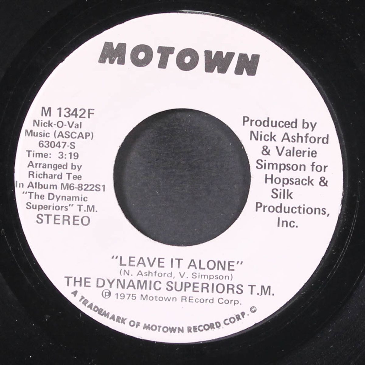 leave it alone / mono by DYNAMIC SUPERIORS