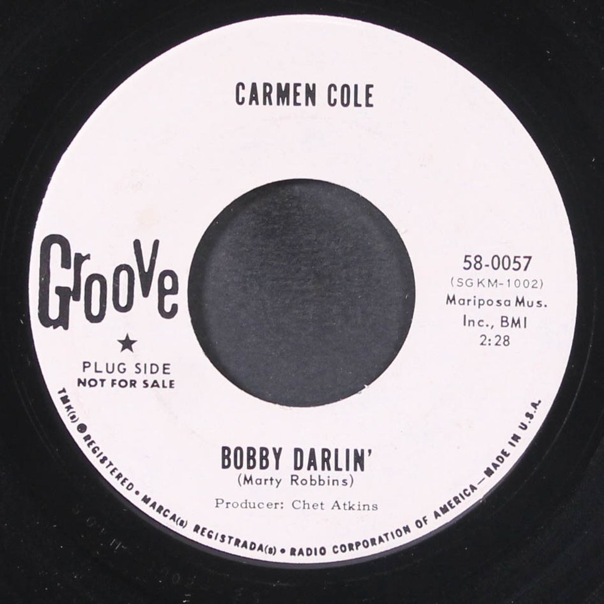 i just don't understand / bobby darlin' by CARMEN COLE